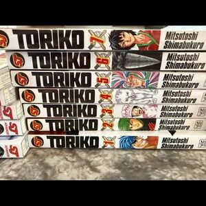 Toriko Manga Collection Volumes 1-7 LOT!